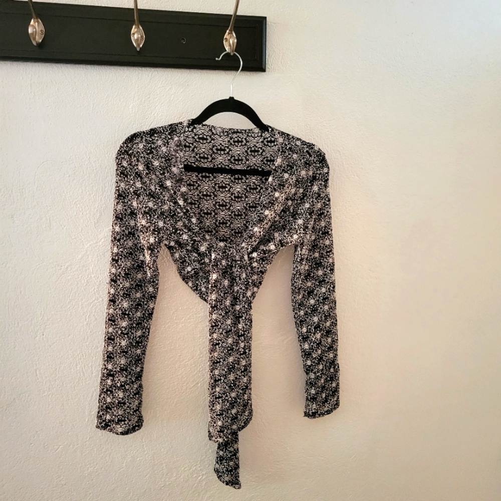 Tie front Jacket